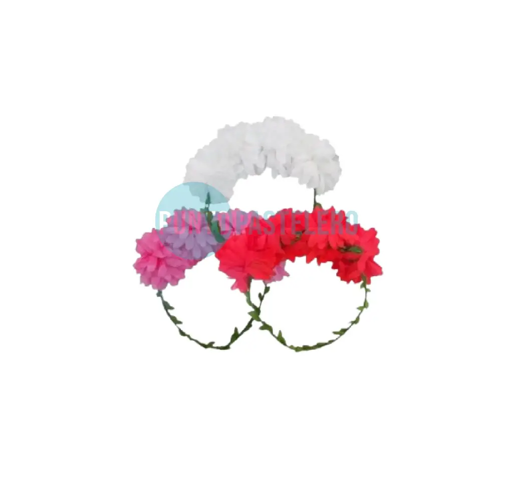 [000000050190] VINCHA CORONA CRISANTEMO