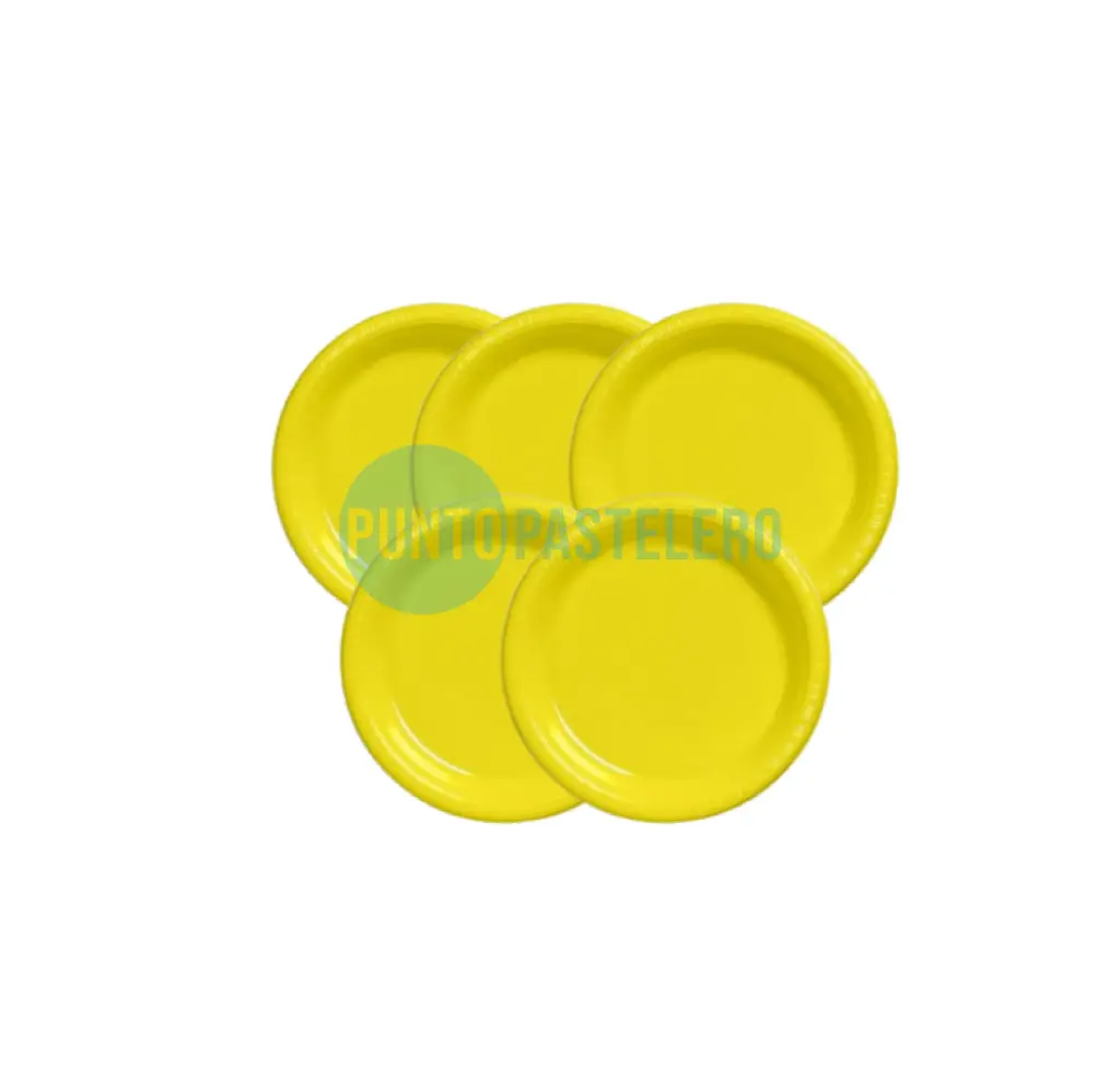 PLATO GRANDE AMARILLO P22 (X 25 U.)