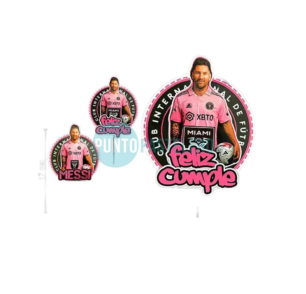 PINCHE POLIFAN VINILO MESSI INTER MIAMI