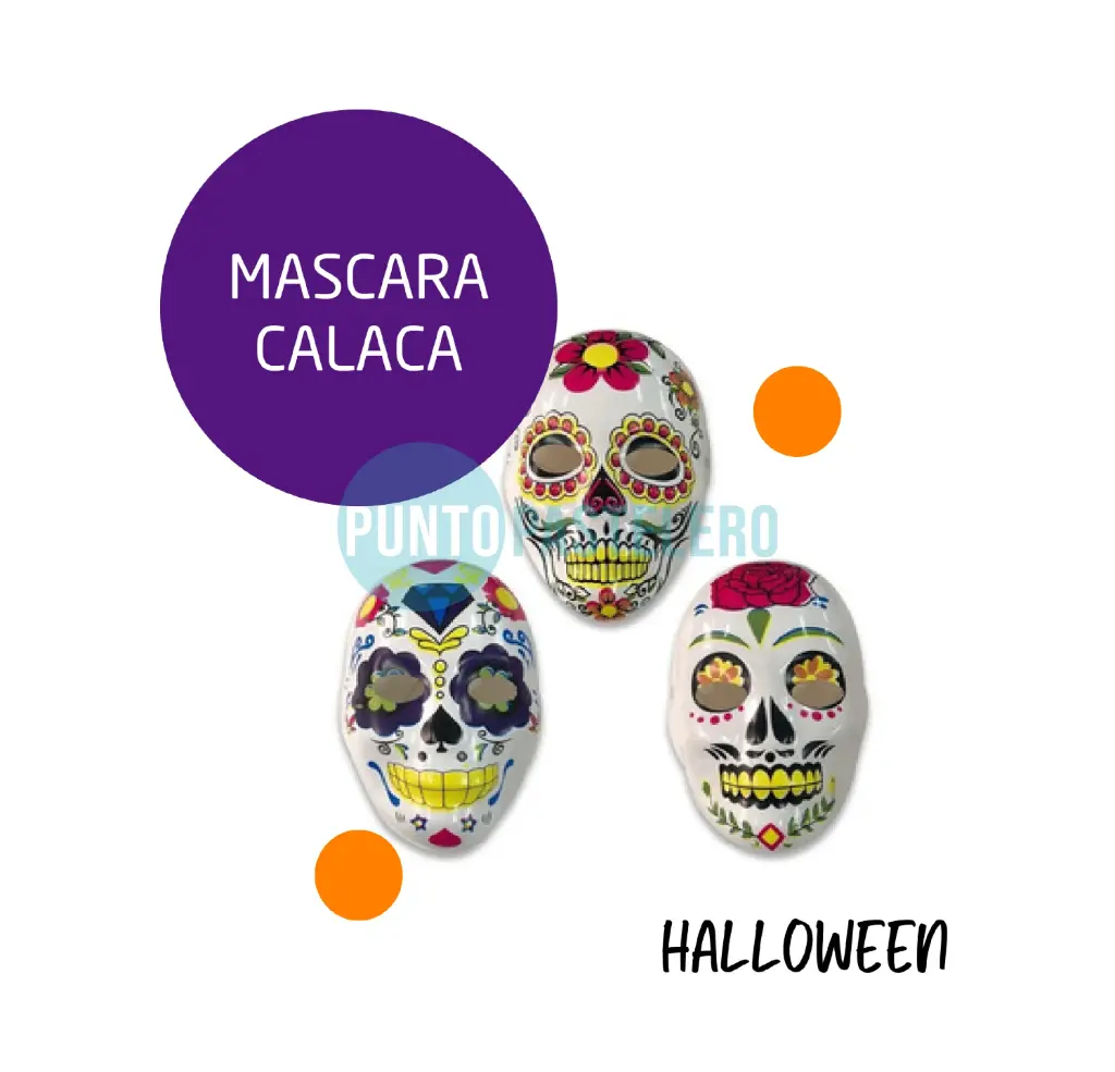 CARETA CALACA (DIA DE LOS MUERTOS)