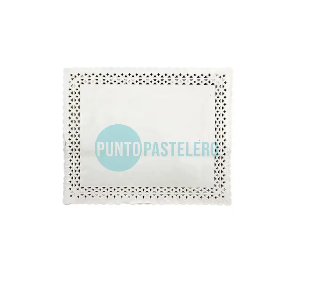 BLONDA RECTANGULAR CON BORDE (29X34 CM) (X 10 U.)