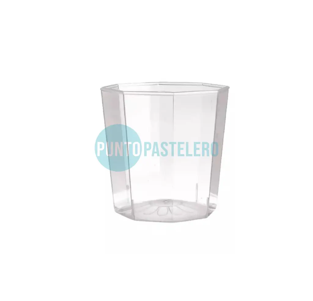 VASO PETIT OCTOGONAL DEGUSTACION CRISTAL (200 CC.)