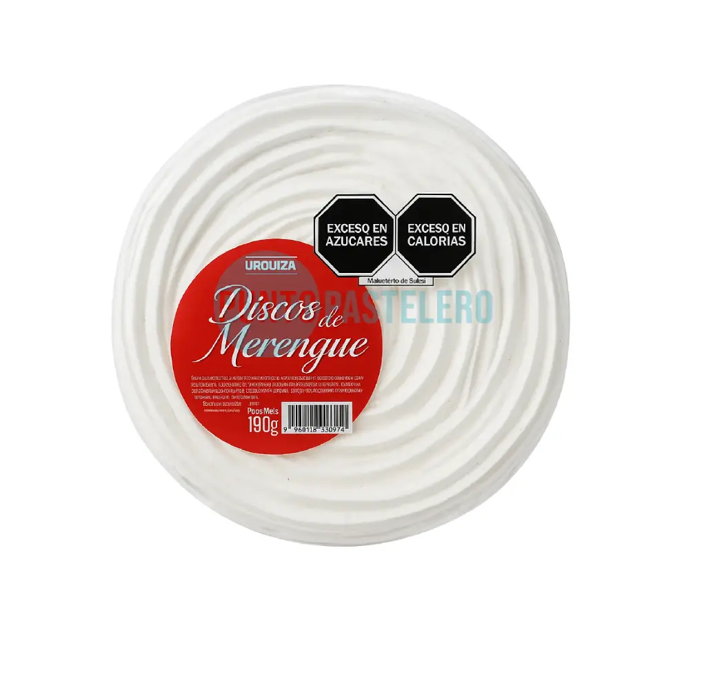 PLANCHA DE MERENGUE CUADRADA URQUIZA (X 190 GR.)