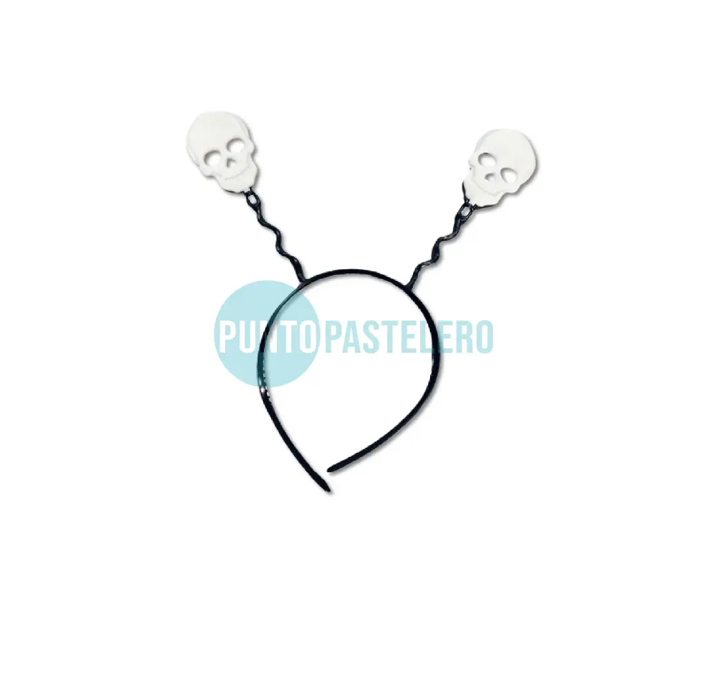 VINCHA PLASTICA CALAVERA