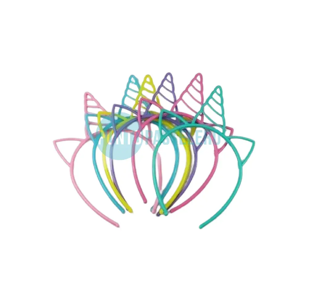 VINCHA LISA UNICORNIO PASTEL COLORES SURTIDOS