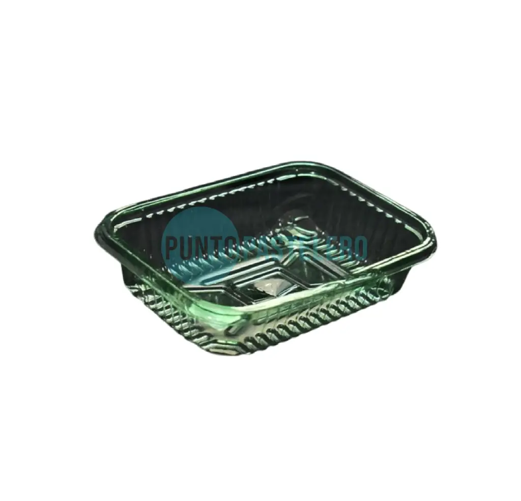BANDEJA PET 107 (VERDE RECUPERADA) (X 10 U.)