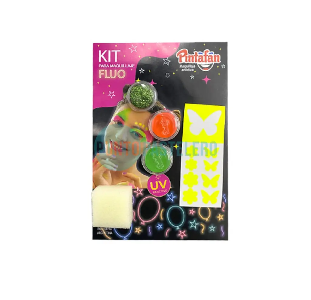 MAQUILLAJE FLUO EN PASTA (X 4 GR.)