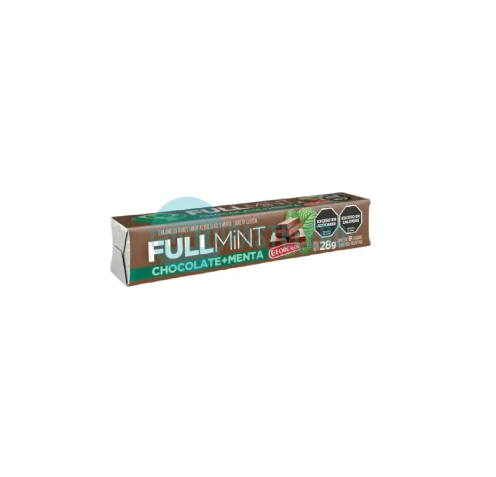 [77991331] FULLMINT MENTA Y CHOCOLATE GEORGALOS (X 28 GR.)