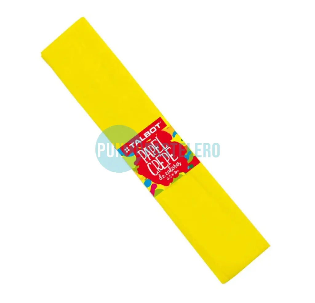 PAPEL CREPE AMARILLO CBX