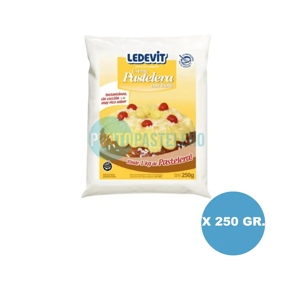CREMA PASTELERA LEDEVIT EN POLVO (X 250 GR.)
