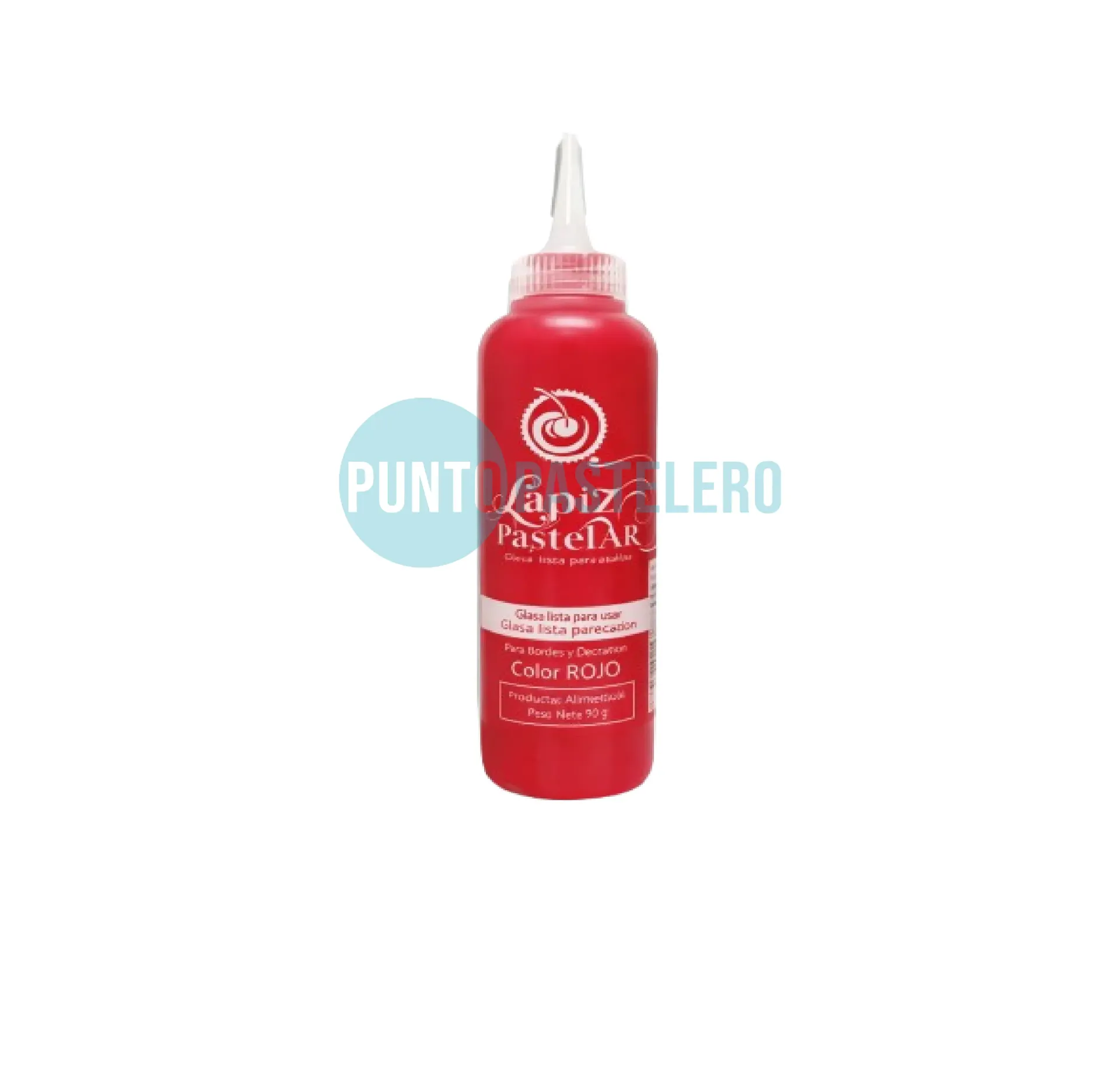 GLASE PASTELAR ROJO (X 150 GR.)