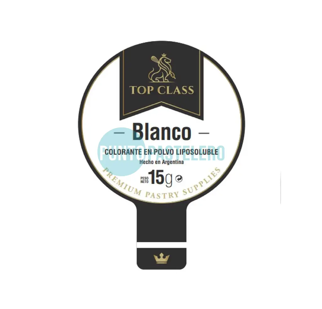 COLORANTE EN POLVO LIPOSOLUBLE TOP CLASS BLANCO