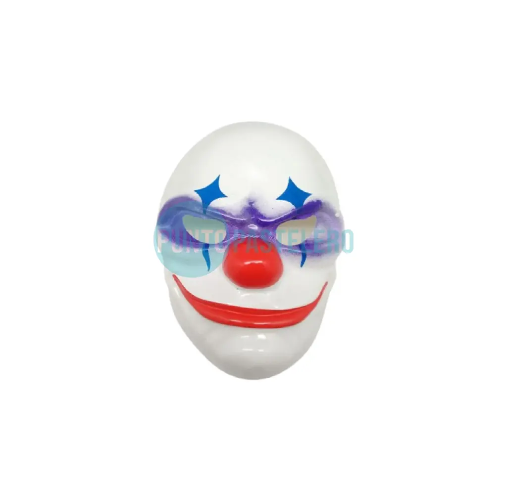 [2371876033378X1] CARETA PLASTICA CLOWN TERROR
