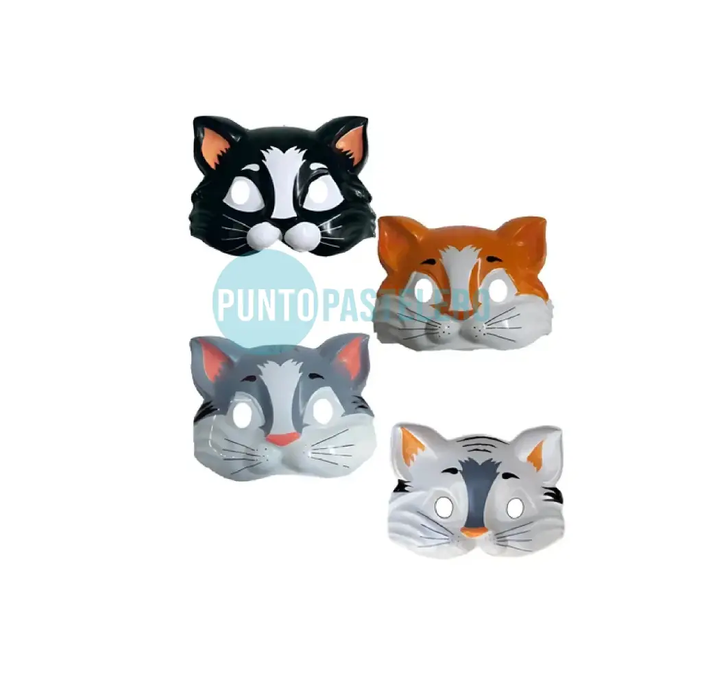 CARETA PLASTICA GATO