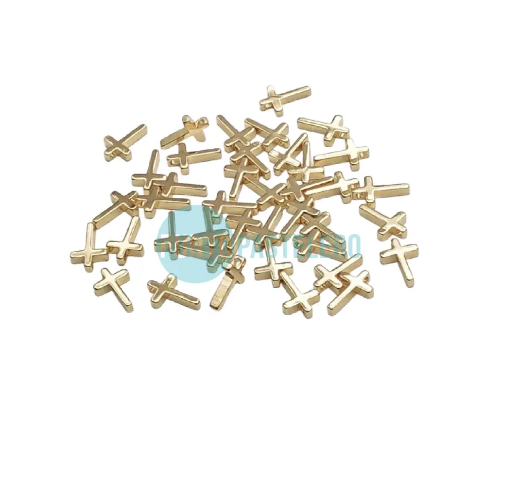 CRUCES PLASTICAS DORADAS