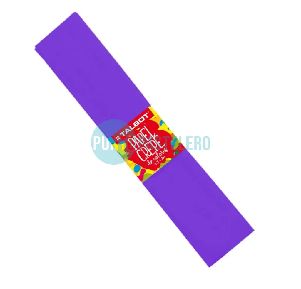 PAPEL CREPE LILA CREPING