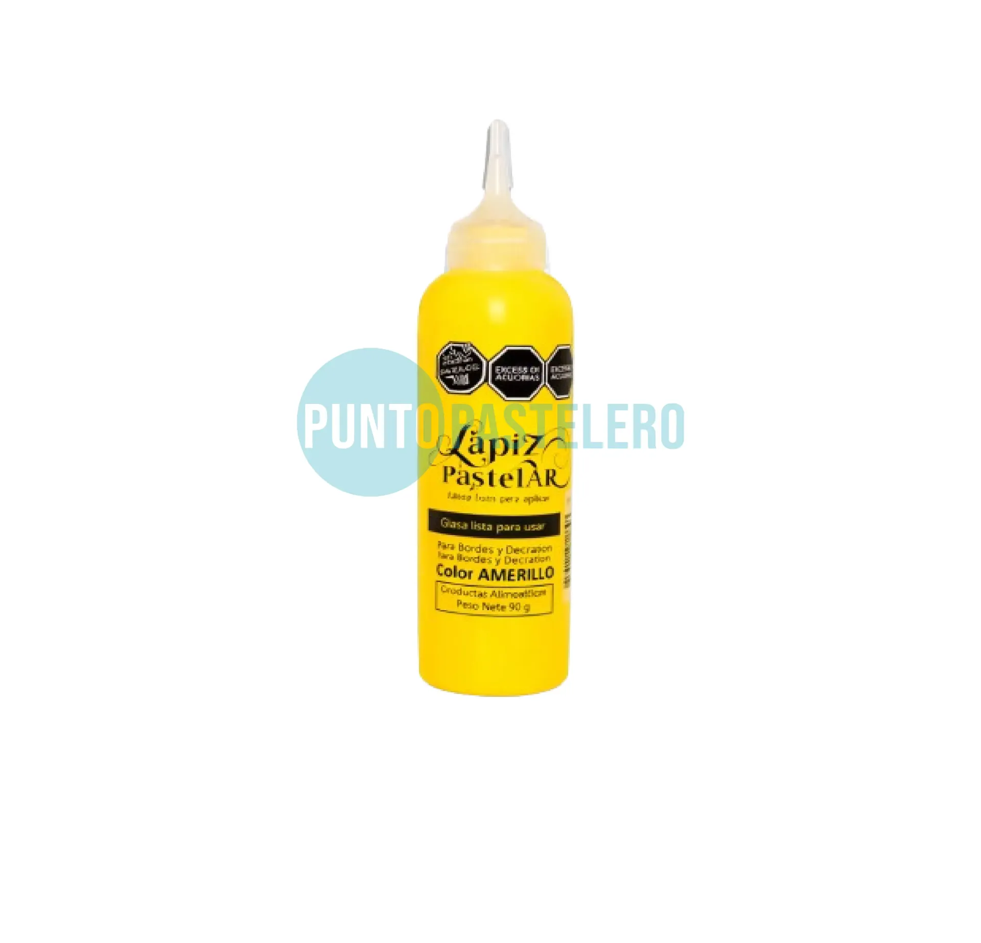 GLASE PASTELAR AMARILLO (X 150 GR.)