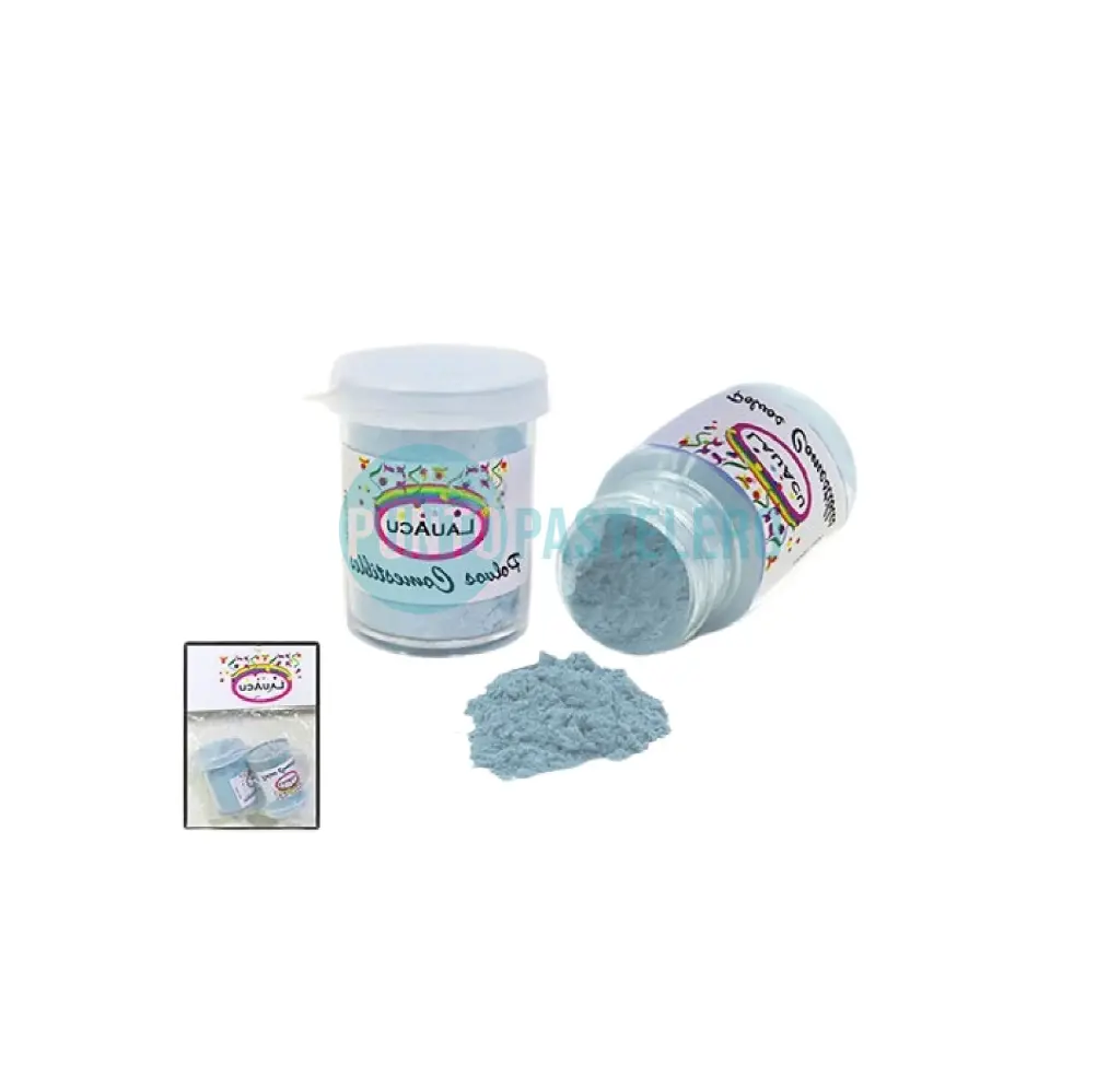 [000000040999X1] COLORANTE EN POLVO COMESTIBLE LAUACU (CELESTE PERLADO)