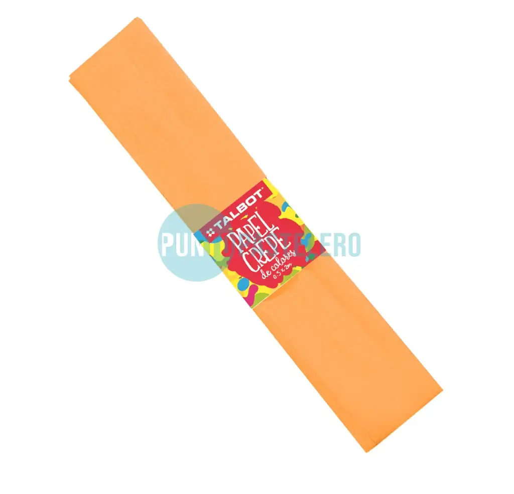 PAPEL CREPE SALMON CREPING