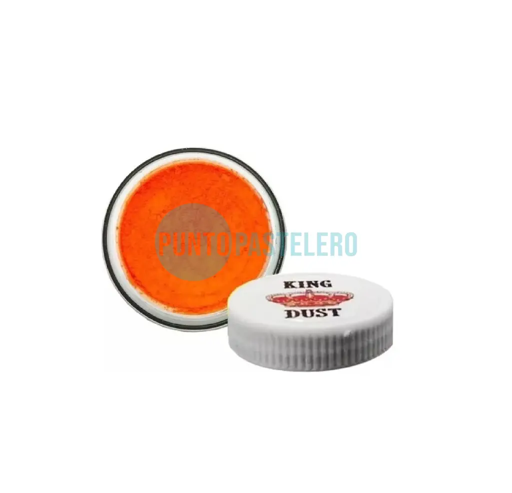 COLORANTE EN POLVO LIPOSOLUBLE KING DUST (NEON NARANJA)