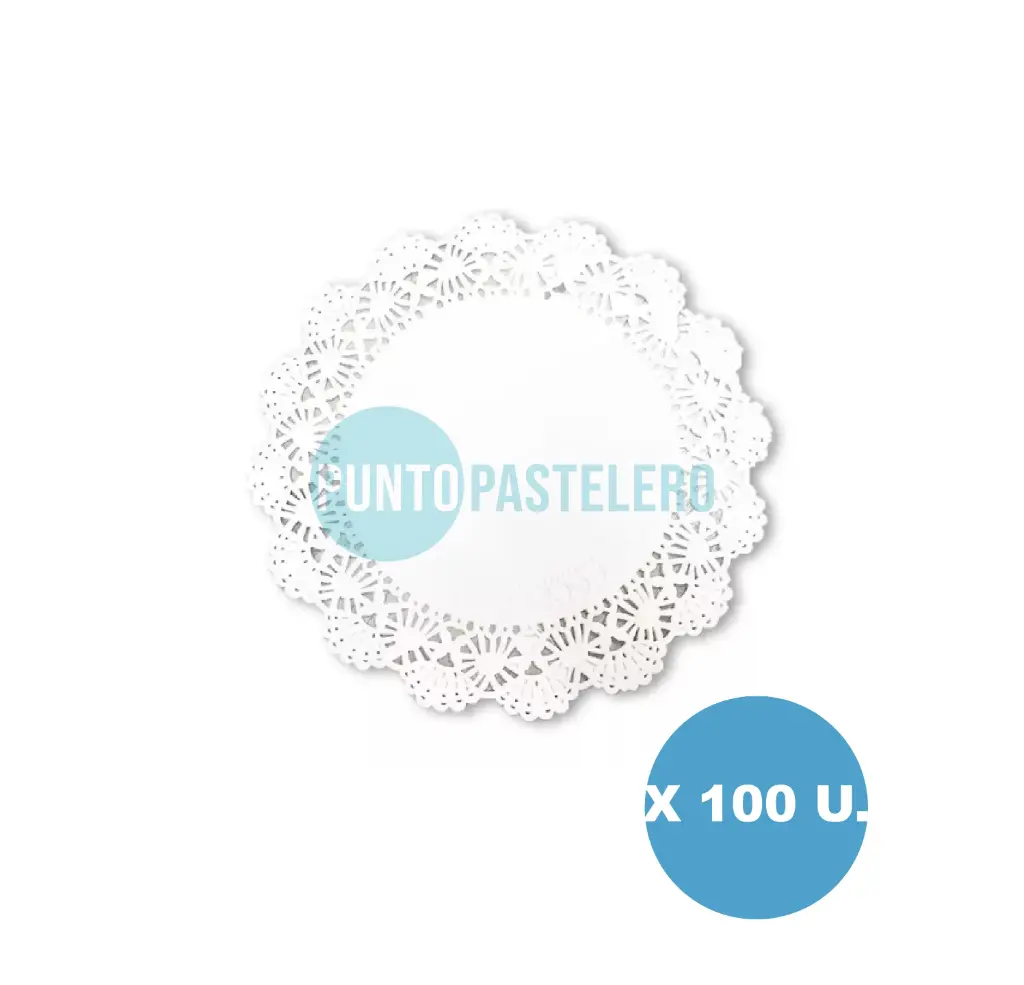 BLONDA REDONDA BLANCA (25 CM)