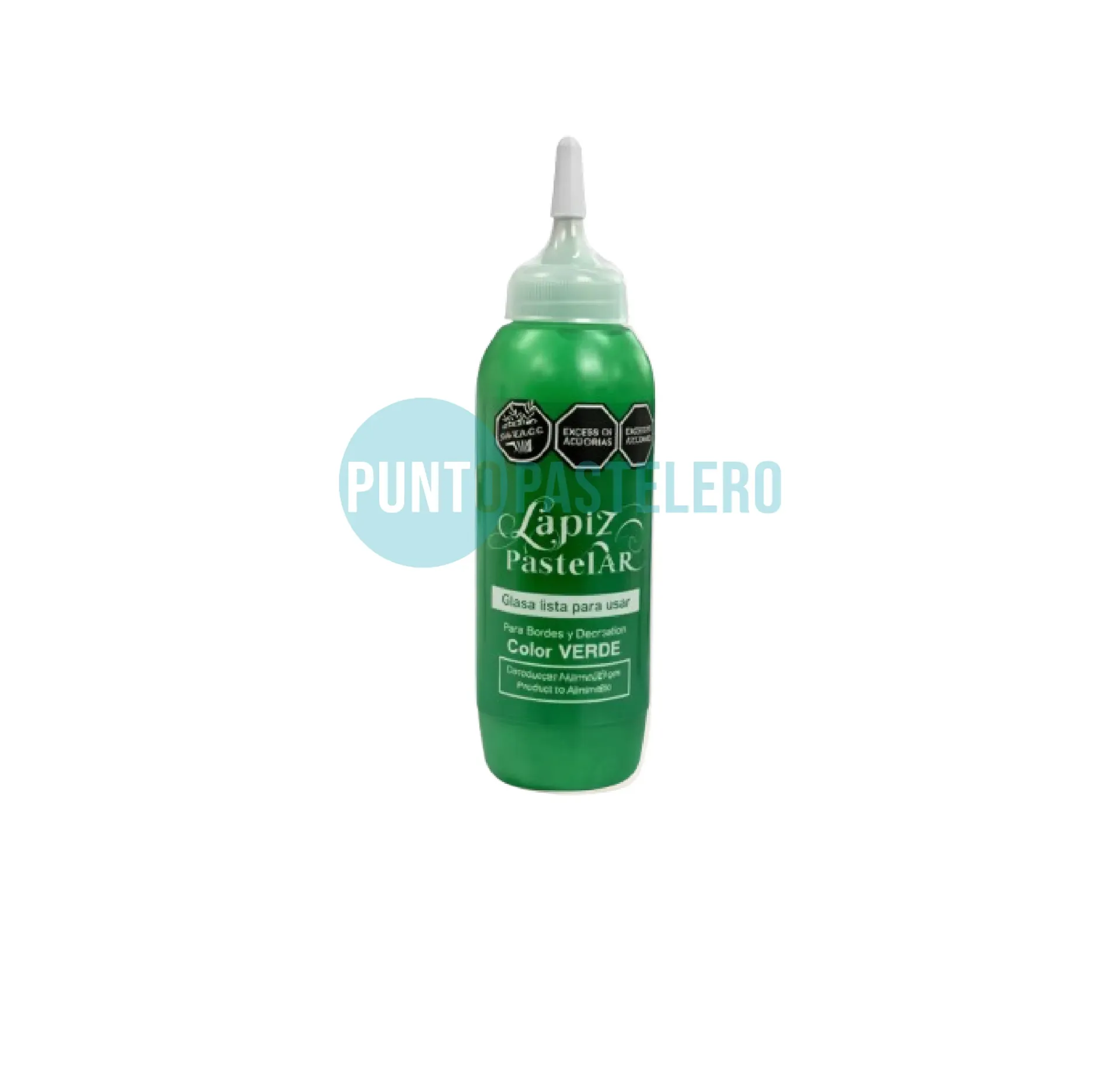 GLASE PASTELAR VERDE (X 150 GR.)