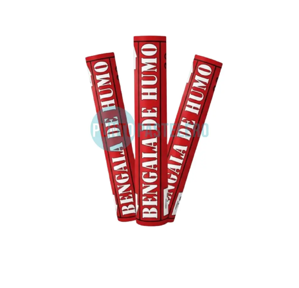 BENGALA DE HUMO ROJO