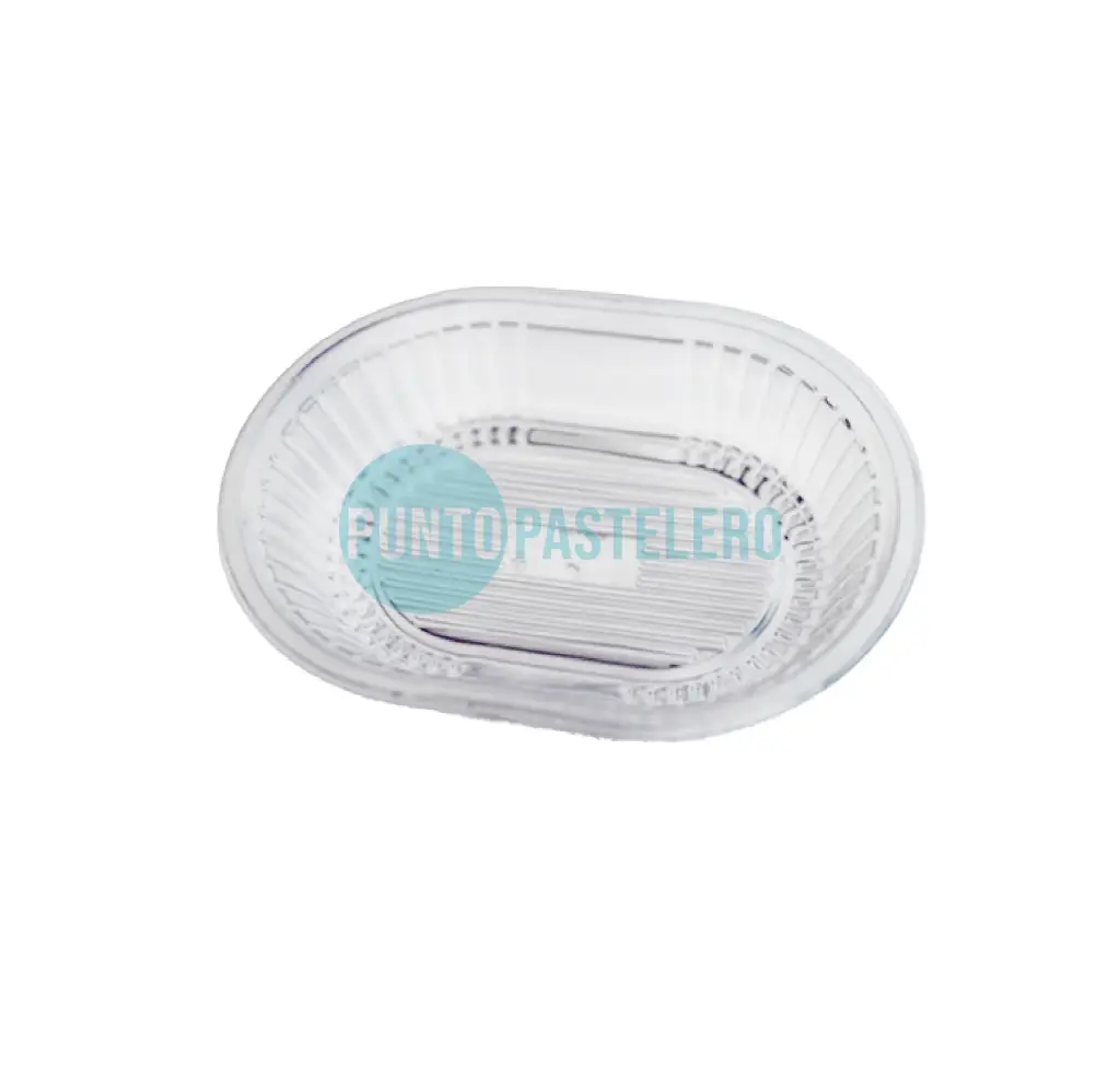 [0608] BANDEJA PET 105 OVAL CRISTAL (NO APTO MICRO)