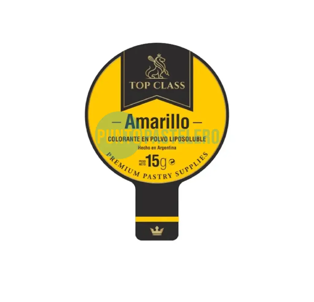 COLORANTE EN POLVO LIPOSOLUBLE TOP CLASS AMARILLO