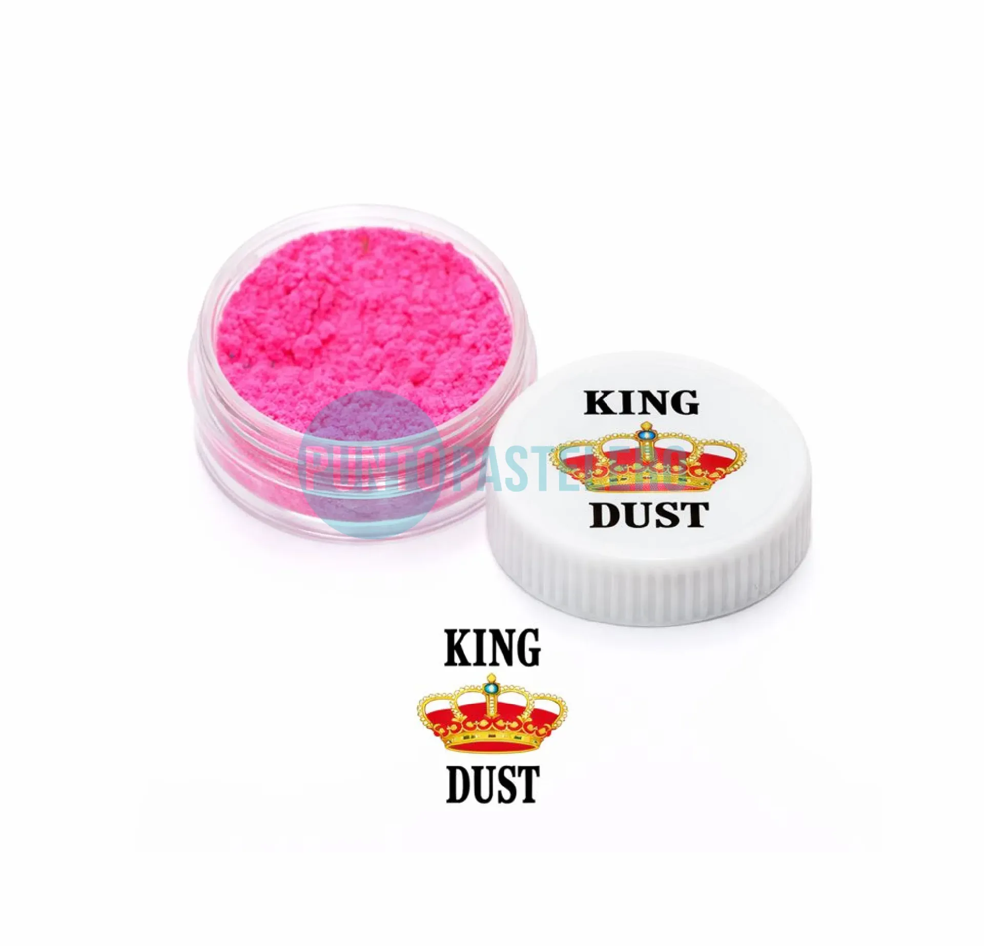 COLORANTE EN POLVO LIPOSOLUBLE KING DUST (NEON ROSA)