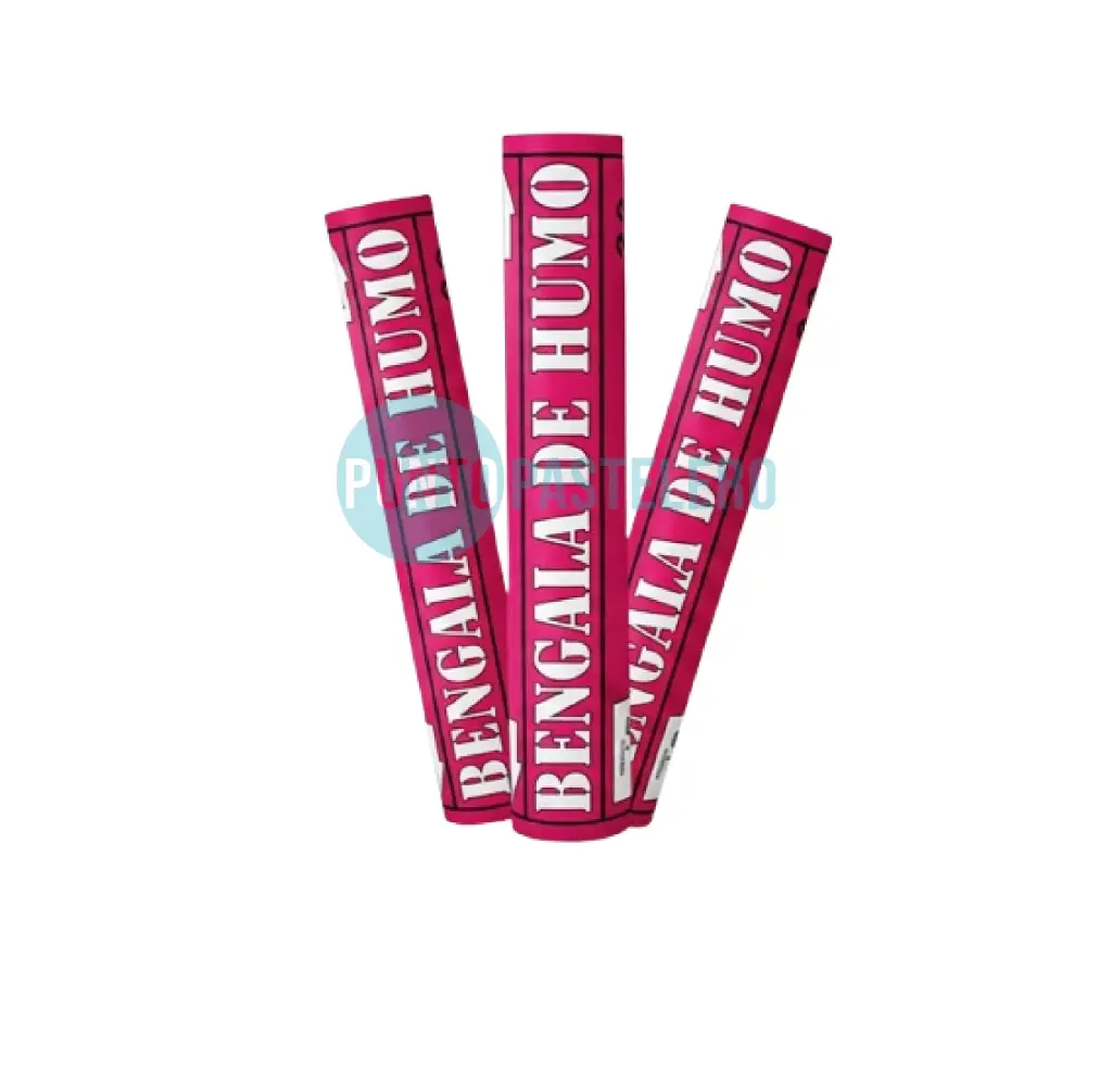 BENGALA DE HUMO ROSA