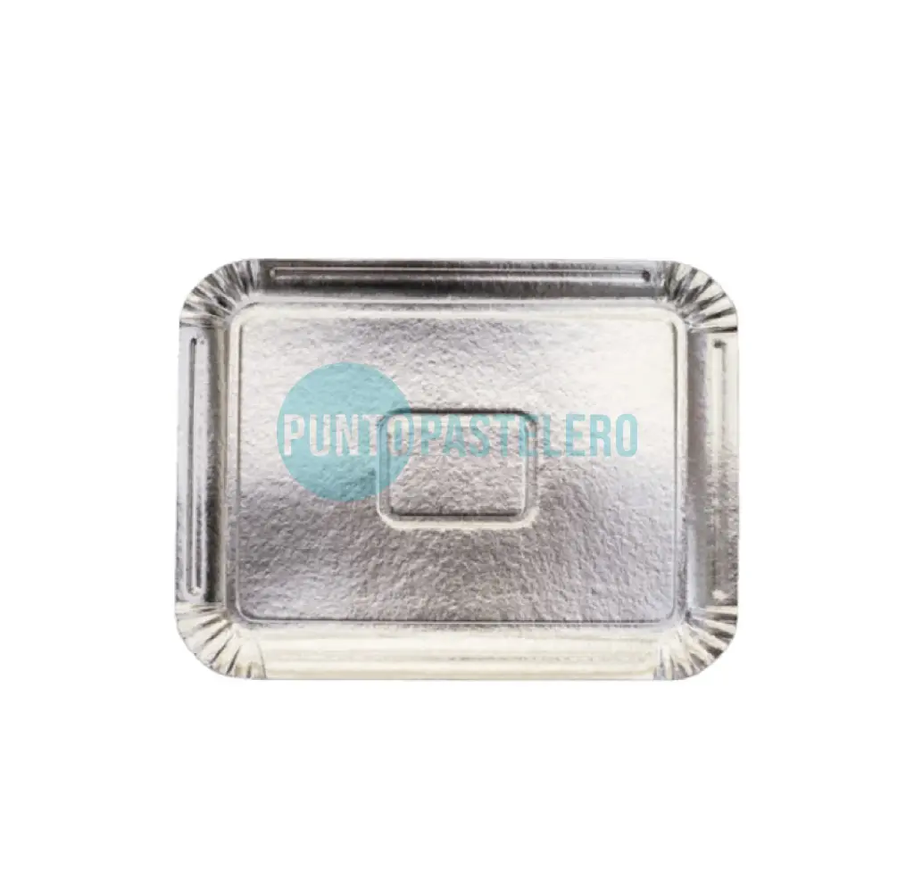 BANDEJA PLATEADA RECTANGULAR Nº2 (15X20 CM)