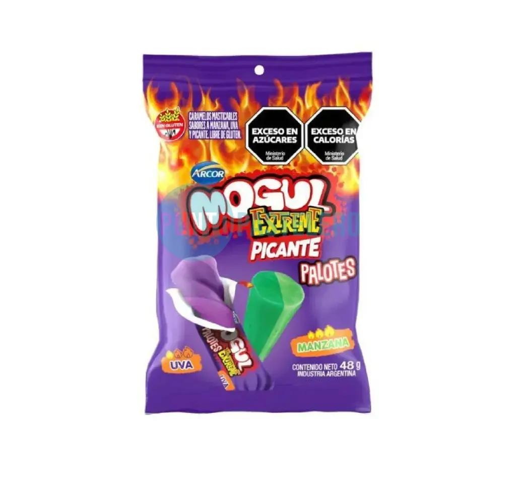 [740] CARAMELOS MASTICABLES EXTREME PALOTES SURTIDOS (X 560 GR.)