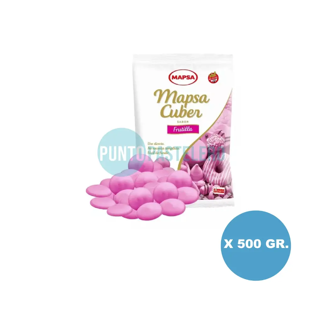 BAÑO MAPSACUBER ROSA FRUTILLA (X 500 GR.)