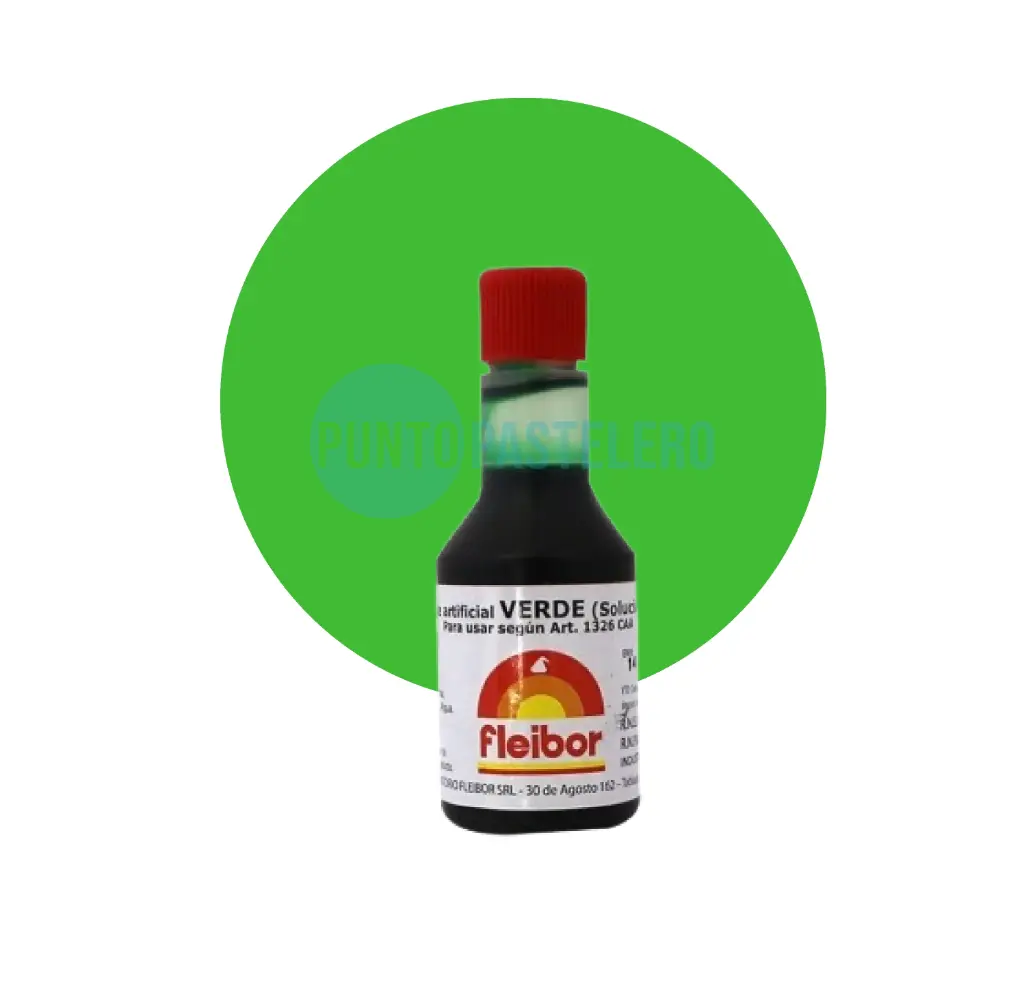 [000000017220X1] COLORANTE LIQUIDO FLEIBOR VERDE