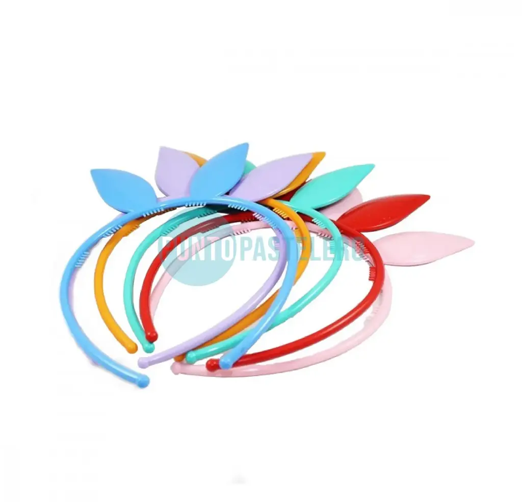 VINCHA PLASTICA CONEJITA (COLORES SURTIDOS)