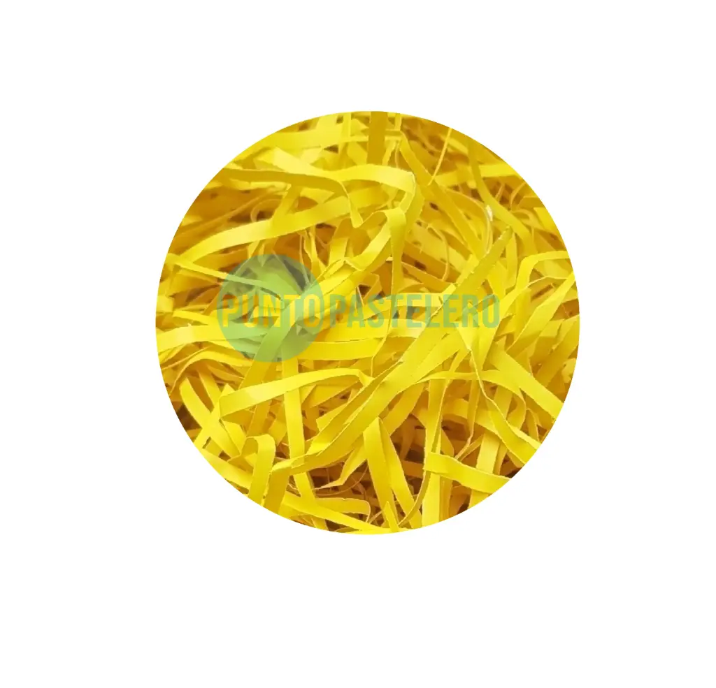 VIRUTA COLOR AMARILLO (X PAQ.)