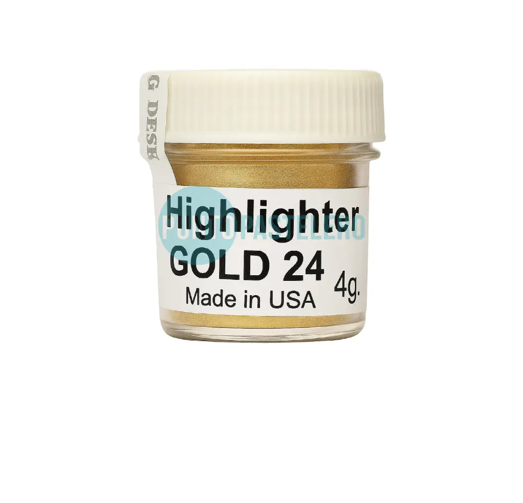 COLORANTE EN POLVO KING DUST HIGHLIGHTER (DORADO 24K)