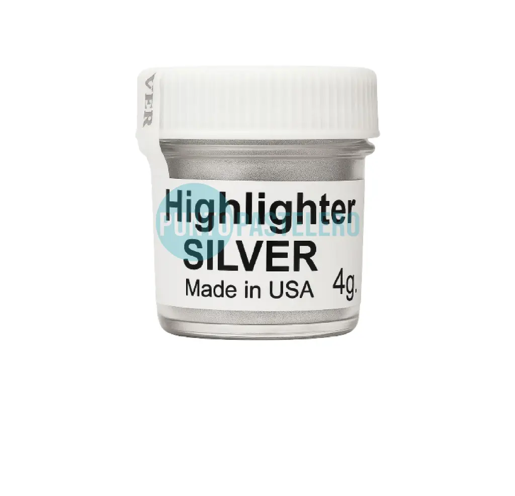COLORANTE EN POLVO KING DUST HIGHLIGHTER (SILVER PLATA)