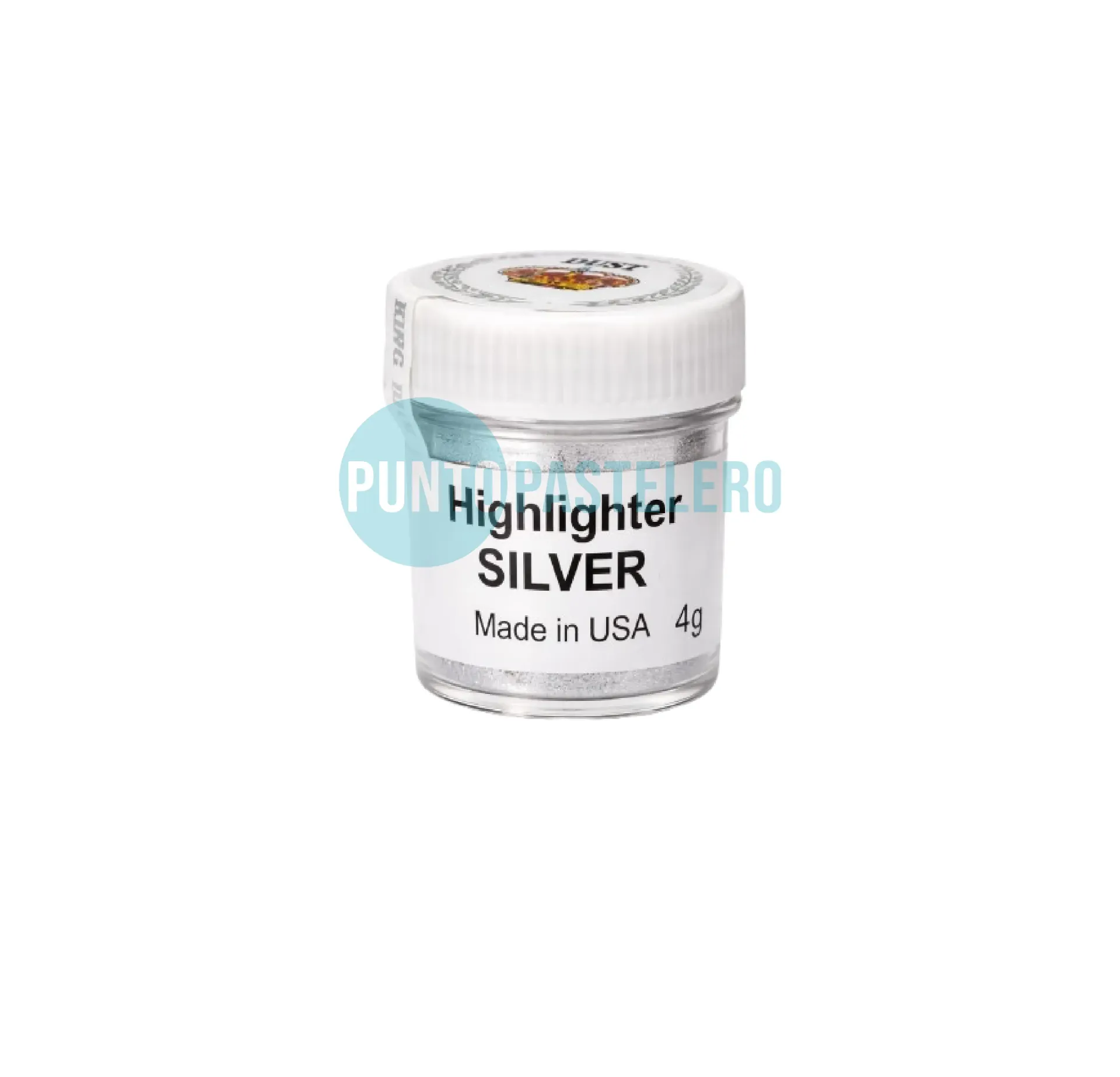 COLORANTE EN POLVO KING DUST HIGHLIGHTER (SILVER PLATA)
