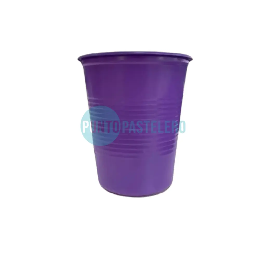 VASO DESCARTABLE 180 CC VIOLETA