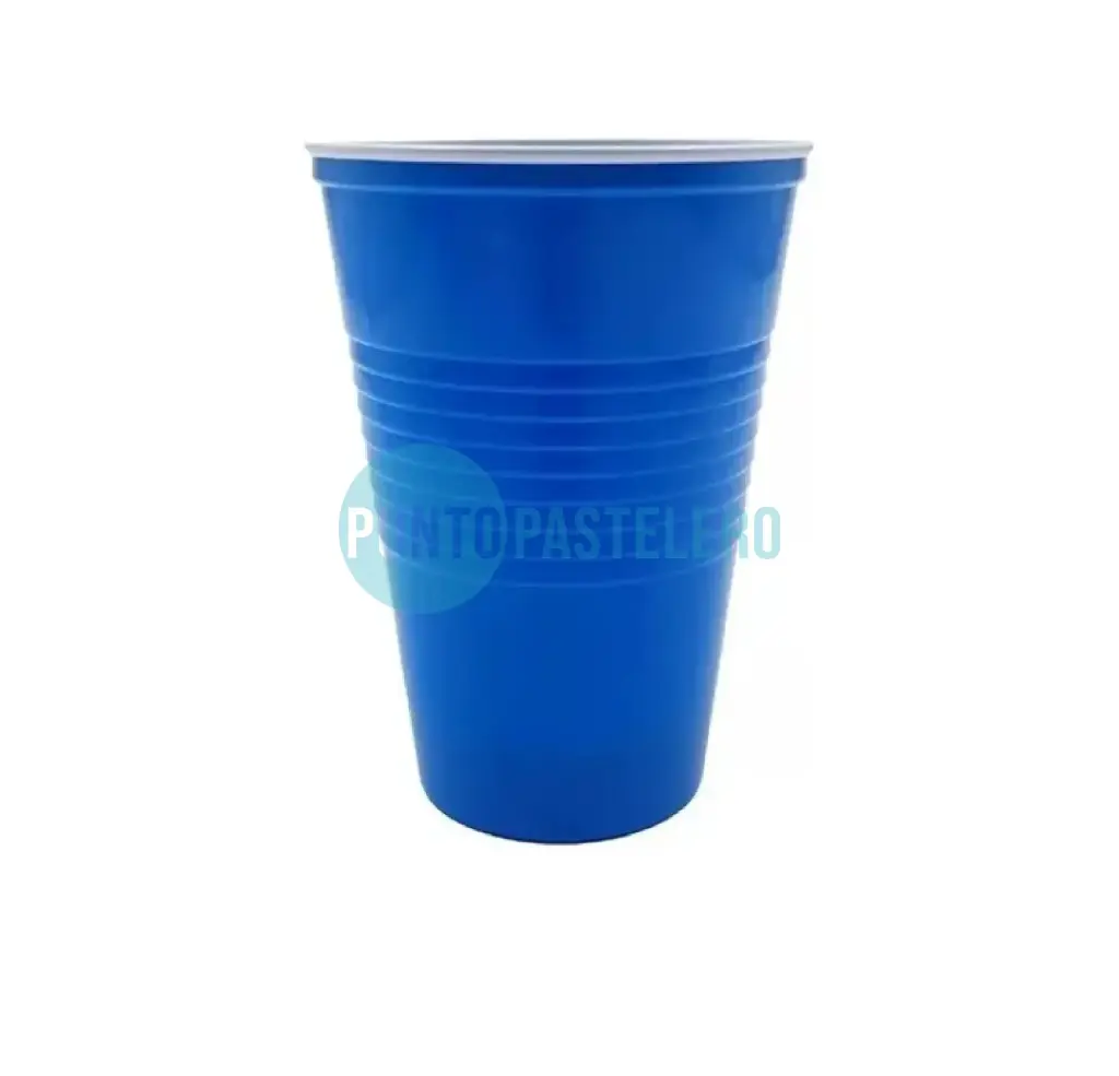 VASO AMERICANO AZUL BELLA CUP 500 CC