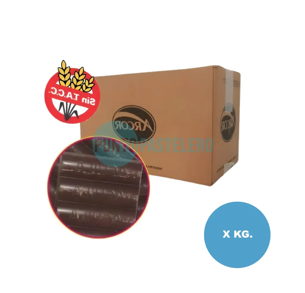 TABLETA AGUILA TAZA COBERTURA SEMI AMARGO (X KG.)