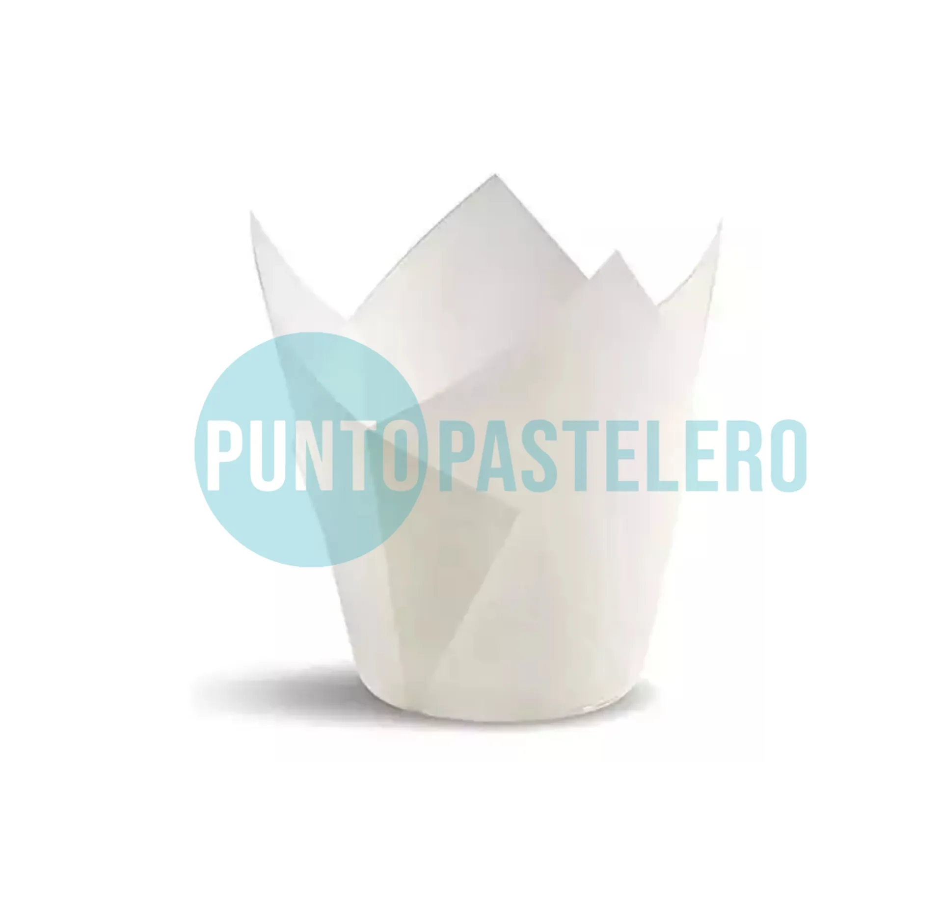 TULIPAS DE PAPEL BLANCA MOLDPACK (X 10 U.)