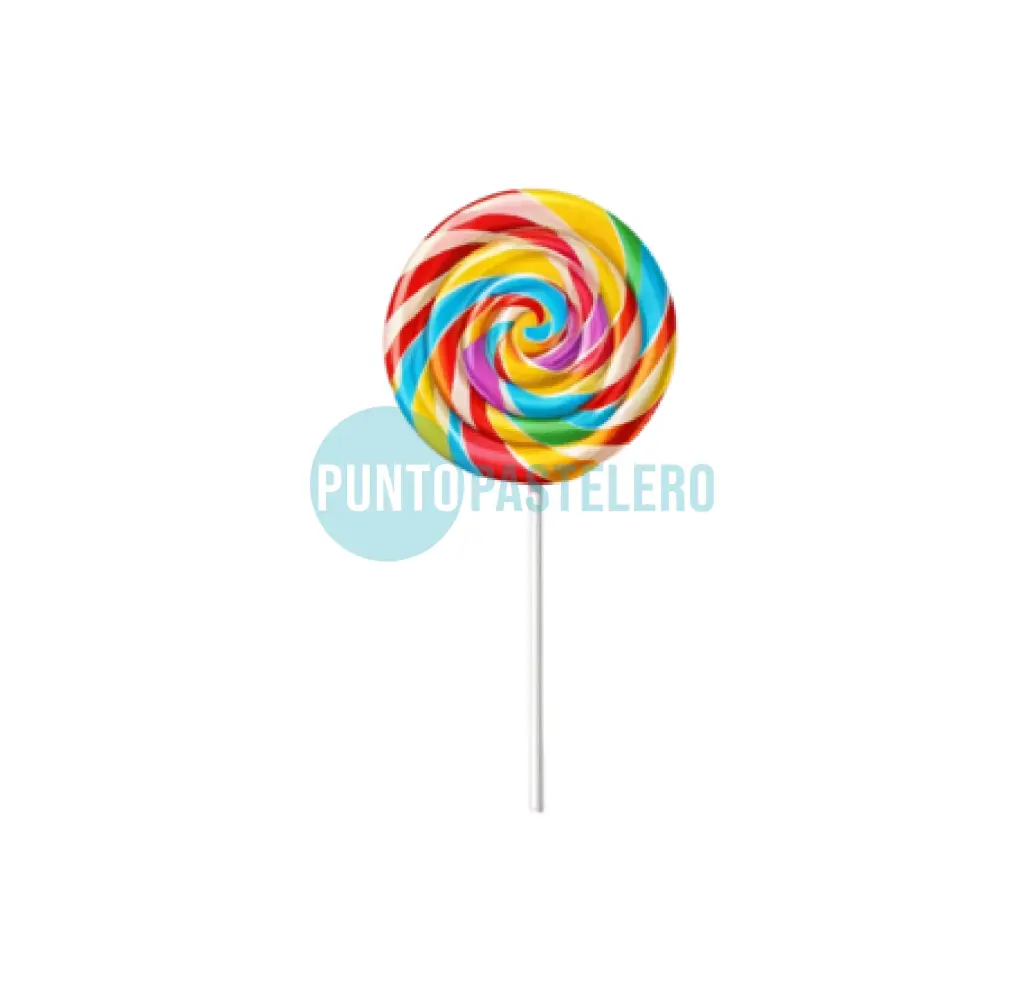 [0205] PALETA DE CARAMELO 6.5 CM (COLORES SURTIDOS)