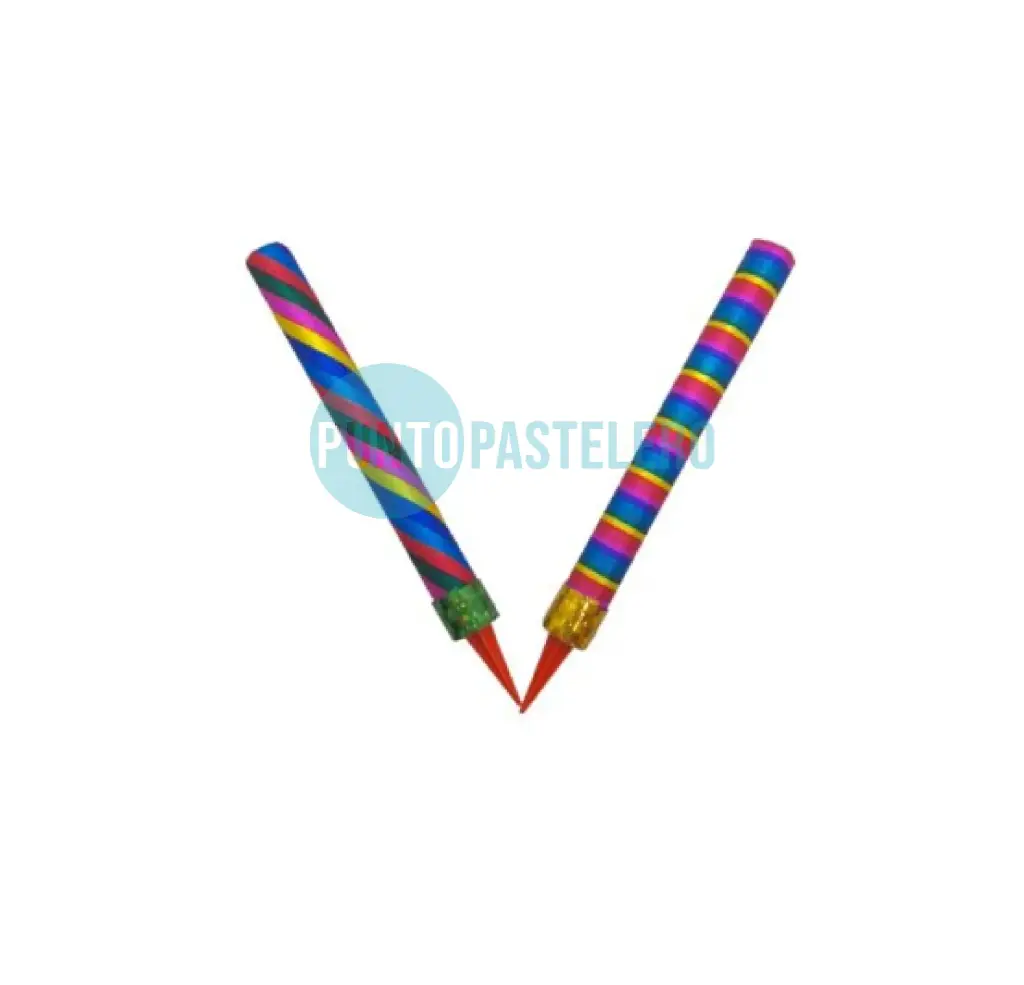 BENGALA CON BRILLO PREMIUM ARCOIRIS TORNASOL