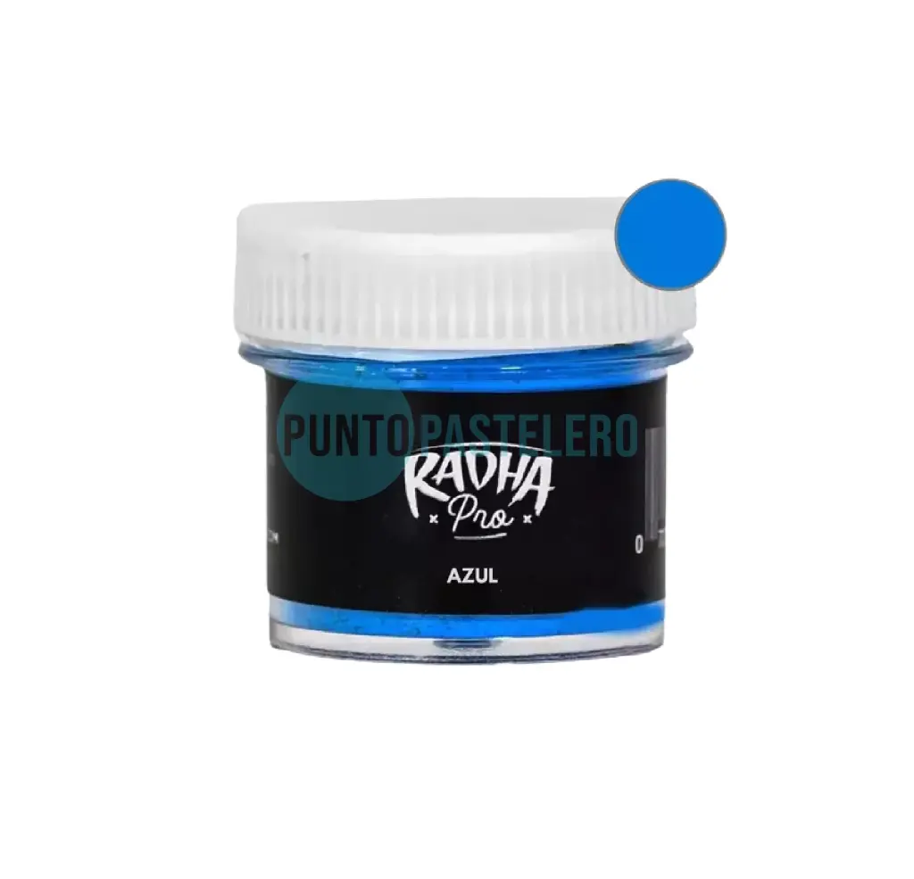 COLORANTE LIPOSOLUBLE EN POLVO AZUL RADHA (X 4 GR.)