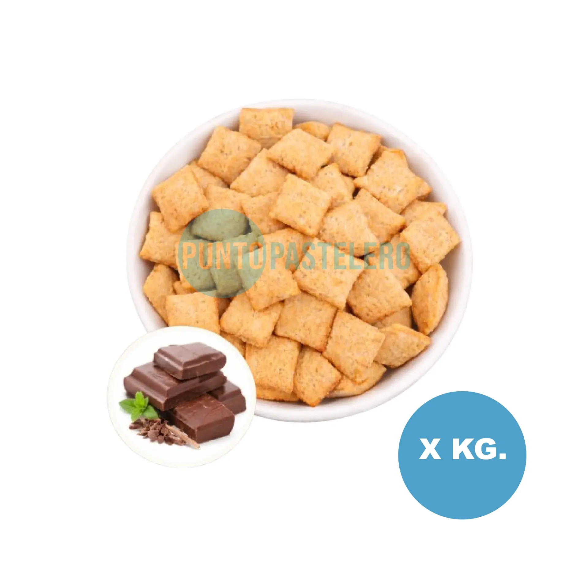 ALMOHADITAS DE CHOCOLATE LASFOR (X KG.)