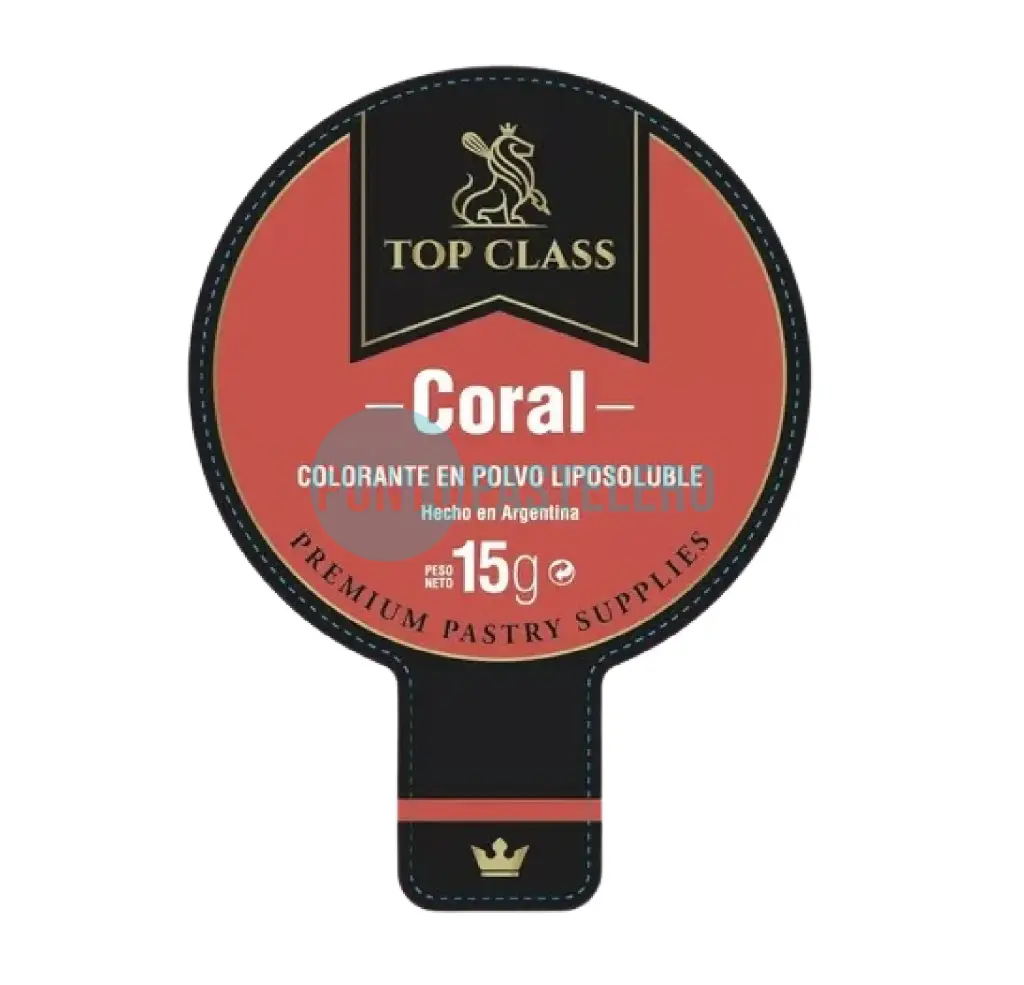 COLORANTE EN POLVO LIPOSOLUBLE TOP CLASS (CORAL)