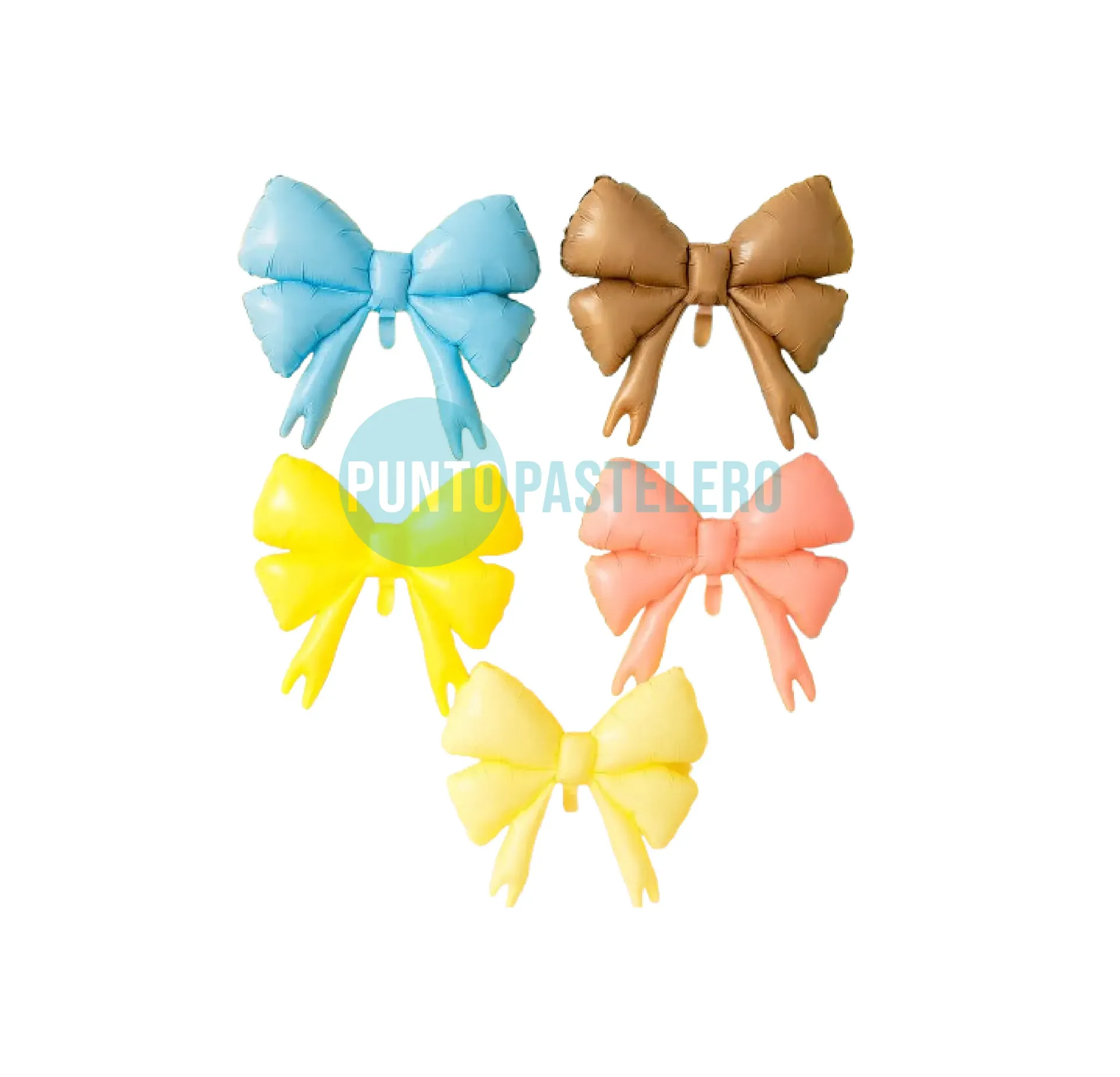 GLOBO FORMA MOÑO COQUETTE [X30] (ROSA)